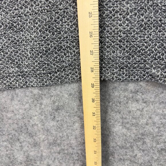 Giorgio Danieli Sweater Men L Gray Heather 1/4 Zip Long Sleeve Made In Italy - Picture 7 of 8